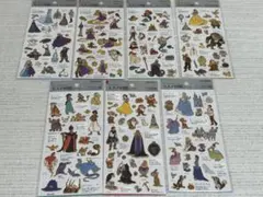 ディズニー プリンセス　大人の図鑑 シール 7枚セット