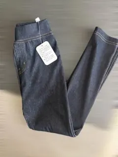 【新品タグ付き】デニム レギンス パンツ キッズ ストレッチ 細身