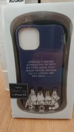 ムーミン iPhone 13用ケース ダークブルーのサムネイル