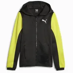 新品PUMA長袖パーカーフルジップアップ羽織りスポーツウエア子供用160cm
