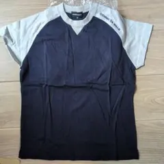 未使用　COMME CA WALKふ Tシャツ ネイビー/グレーのサムネイル