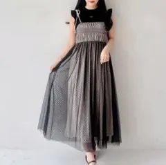 ニットセットチュールOP♡ANG-062