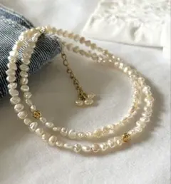 m*i様 美品～傷有 パールネックレス ケシパールネックレス 7本セット