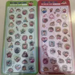 韓国限定　3Dシール　クレヨンしんちゃん　2枚セット