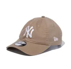 New Era 9TWENTY ベージュキャップ