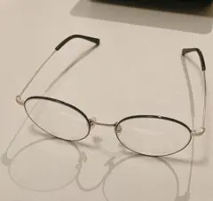 Zoff 鼻高みえメガネ ボストン型 ブラック 度なし