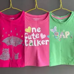 babyGap Tシャツ 3枚セット売り