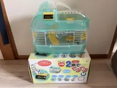 ハムスターケージ 2階でくるくる M グリーンのサムネイル