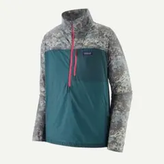 patagonia メンズ・フーディニ・スタッシュ・1/2ジップ・プルオーバー