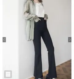 GRL ストレッチフレアパンツ［Cu34］