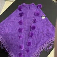 ショール【ラビットファー】