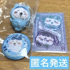 ちいかわ ハチワレ 缶バッジ カード ストラップ