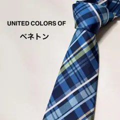 ベネトンUNITED COLORS OF BENETTON ネクタイ チェックのサムネイル
