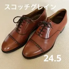 スコッチグレイン　パンチドキャップトゥ ２７５６　　24.5cmのサムネイル