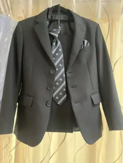 OLIVER HOUSE ブラックスーツセット150