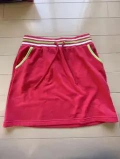 ADIDAS GOLF アディダスゴルフ スウェットスカート ピンク系 L