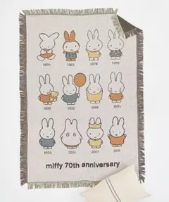 値下げmiffy 70th anniversary ジャガードマルチクロス