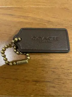 COACH チャーム　茶色