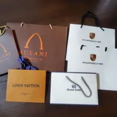 LOUIS VUITTON・PORSCHE他 ショップ袋セット