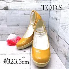 TOD’S ドライビングシューズ　ラウンドトゥ　36.5 薄茶