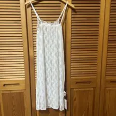 Dazy ホワイト レース キャミワンピース