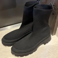 ZARA トラックソール　ニットブーツ サイズ37