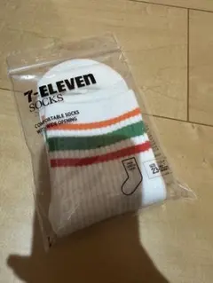 7-ELEVEN ストライプソックス 23-25cm