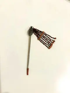 アジアンテイストかんざし(レッド)