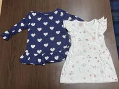 babyGap ハート柄 トップス 12-18ヶ月