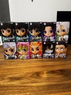 Qposket 鬼滅の刃 フィギュア 9体セット　余り1