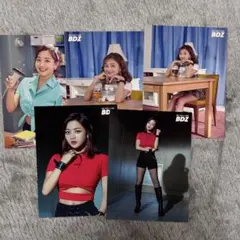 TWICE ジヒョ　BDZ ハイタッチ会　ラントレ　コンプリートセット