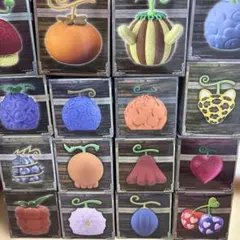 【新品未開封】ワンピース　悪魔の実　ルームライト　まとめ売り　17点セット ワンピース 悪魔の実ルームライト 17種類 19個 まとめ売り