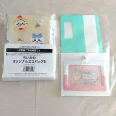 n*o様 新品未使用☆ちいかわ ファミマオリジナルエコバッグB　ナナコカード&カのサムネイル
