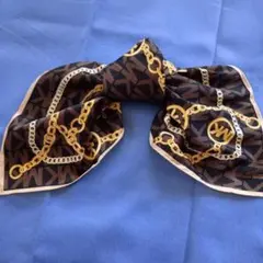 MICHAEL KORS チェーンデザイン ハンカチスカーフ