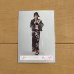 櫻坂46 向井純葉 生写真 2025年 浴衣 ヒキ