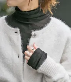 Spick and Span シアーハイネックプルオーバー