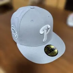 New Era 59FIFTY グレー キャップ