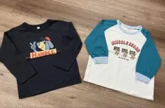 【2枚セット】ロンT 95 100 西松屋 長袖 キッズ まとめ売り