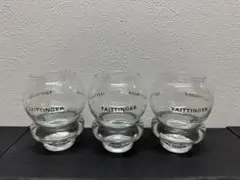 シャンパーニュ・テタンジェ・キャンドル・ホルダー3個セット