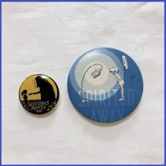 ⭐️ 匿名配送　スタジオジブリ　千と千尋の神隠し　缶バッチ　2個セット