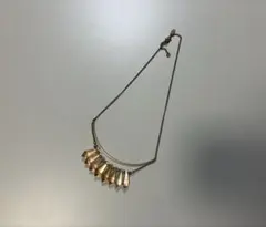 【アンタイトル】ゴールドバーネックレス