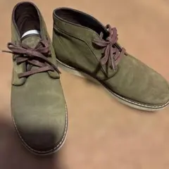 ティンバーランド　オリーブグリーン スエードブーツ