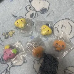 たまごっち カプセルフロッキーズ セミコンプ　5点セット
