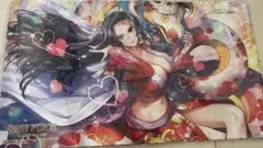 ONE PIECE カードゲーム　ハンコックプレイマット　限定品 海外限定】 2nd anniversary set ボア・ハンコック プレイマット