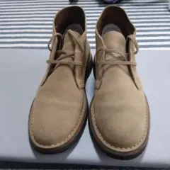 リーガルデザートブーツ24.5cmベージュ