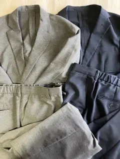 GU定番セットアップ・スーツ×2着