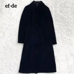 ef-de 高級アンゴラカシミヤ ロングコート ef-de 高級アンゴラカシミヤ ロングコート - メルカリ