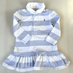 Ralph Lauren ストライプワンピース 18M