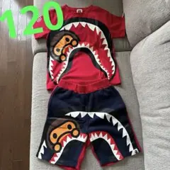 BAPE KIDS シャーク Tシャツ スカート セット 90cm正規品 - メルカリ