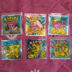 旧ビックリマン　第17弾ヘッド　６枚セット